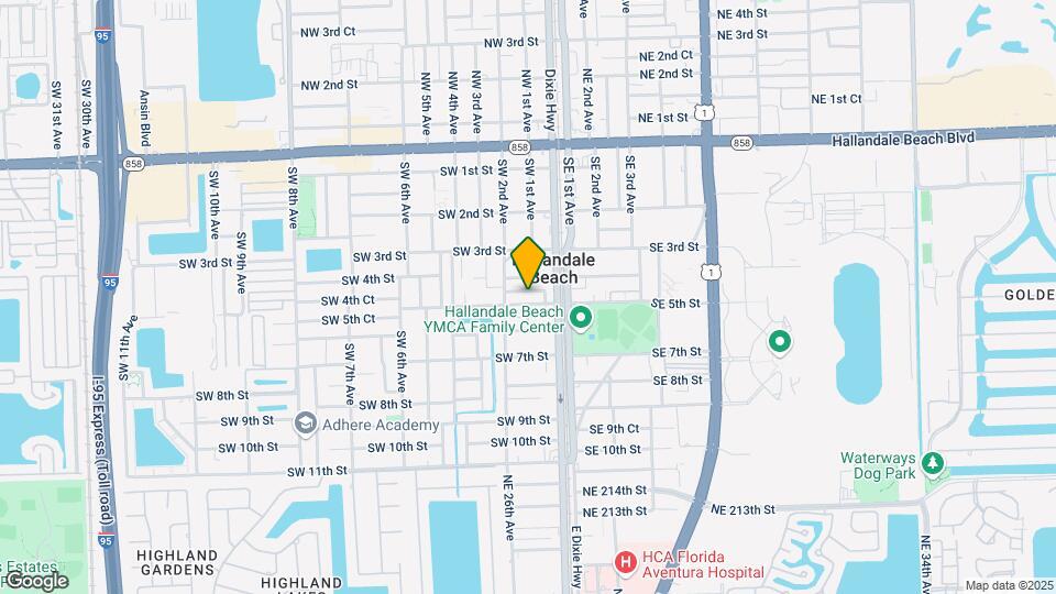 34 SW 5th St-Unit -1 Map and Location Details