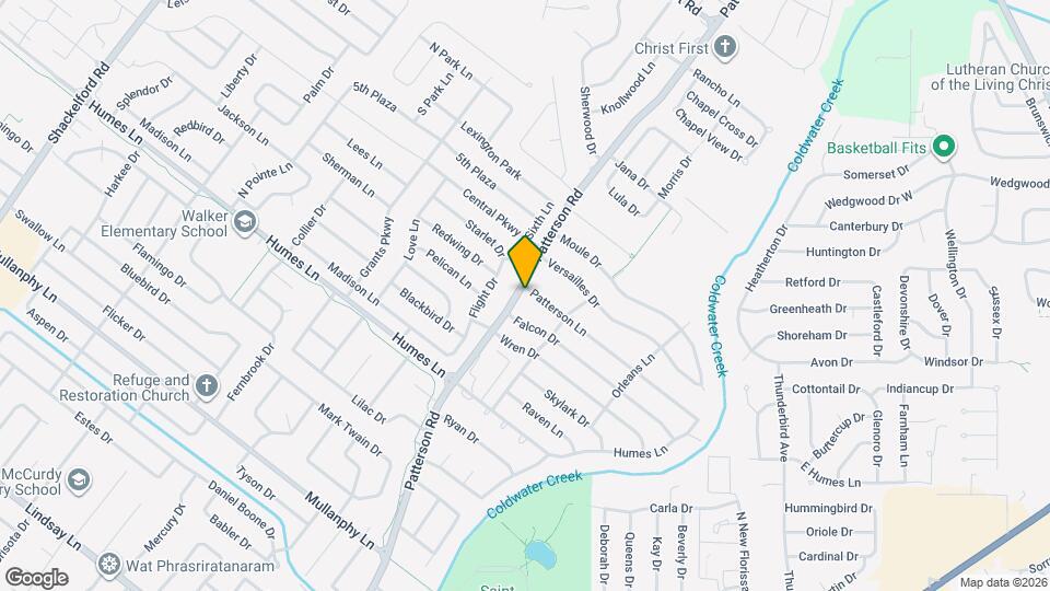 2320 Patterson Rd Map and Location Details