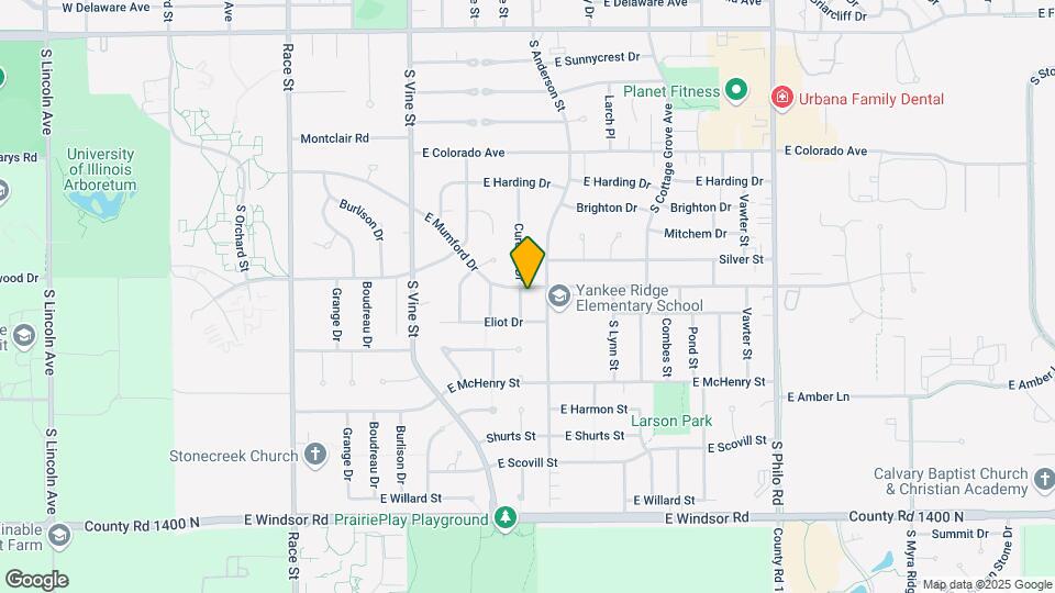 601 E Mumford Dr Map and Location Details