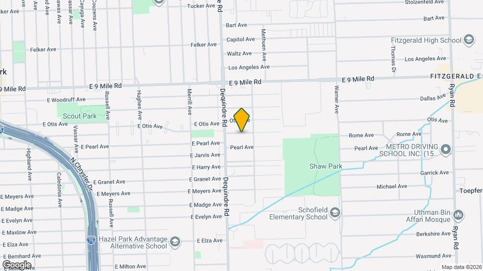 1970 Rome Ave, Unit #2 Map and Location Details