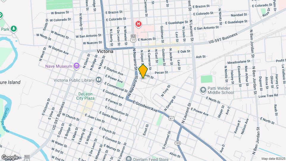 702 E Stayton Ave Map and Location Details