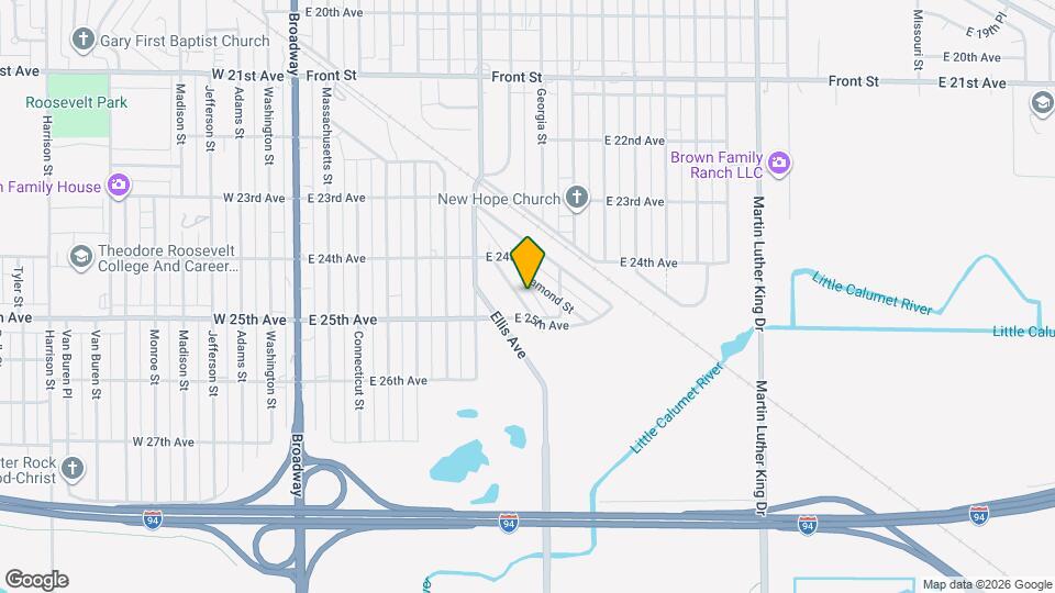 2453 Prospect St Map and Location Details