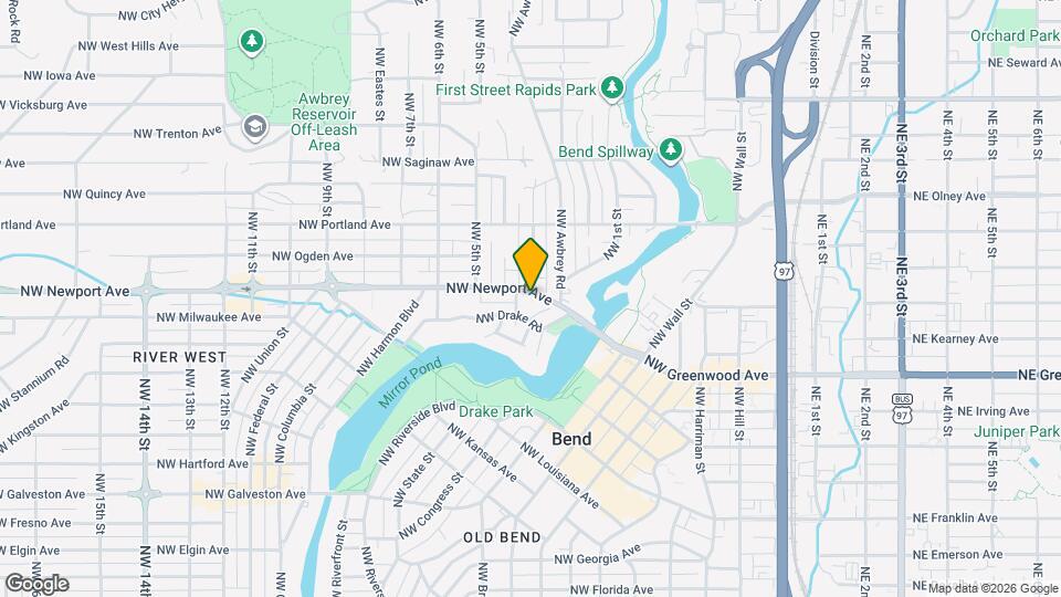 245 NW Newport Ave Map and Location Details