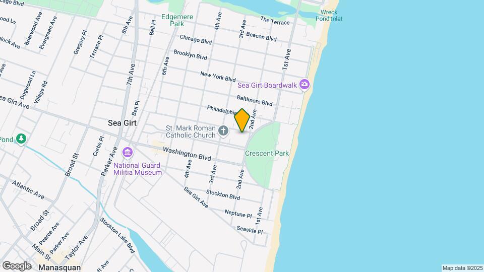 206 Boston Blvd Map and Location Details