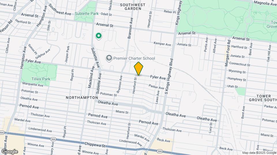 4994 Fyler Ave Mapa y Detalles de la Ubicación