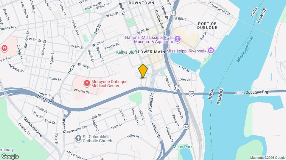 22 Bluff St Mapa y Detalles de la Ubicación