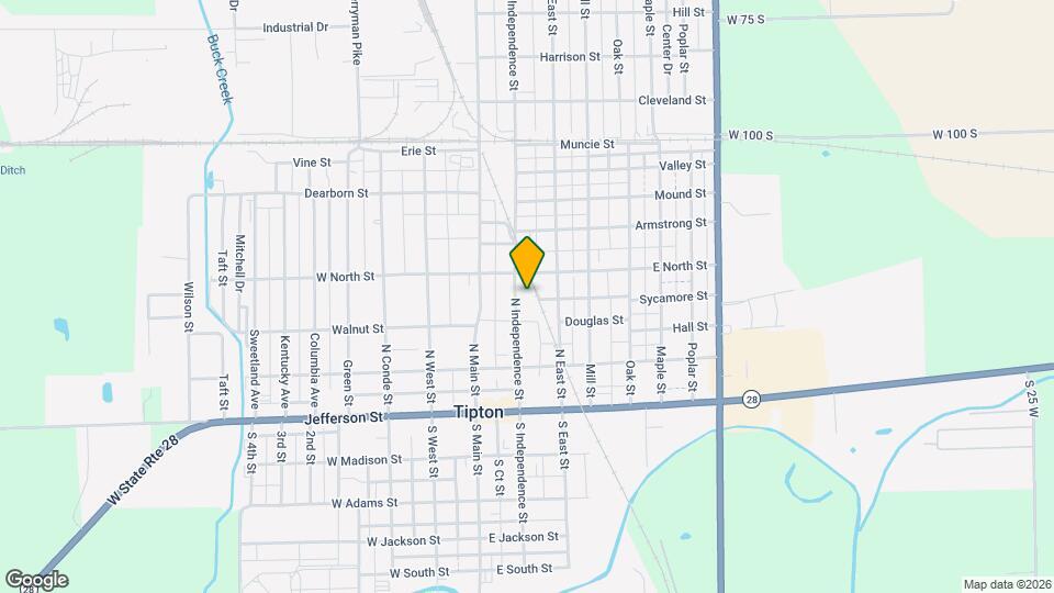 327 N Independence St, Unit 327.5 Mapa y Detalles de la Ubicación