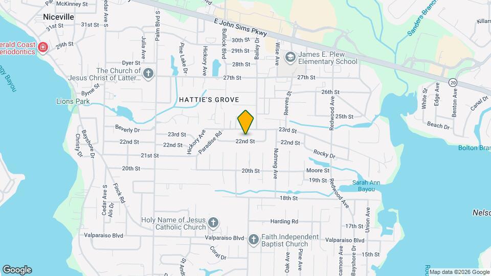 517 22nd St Map and Location Details