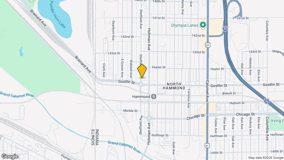 4441 Sheffield Ave Map and Location Details