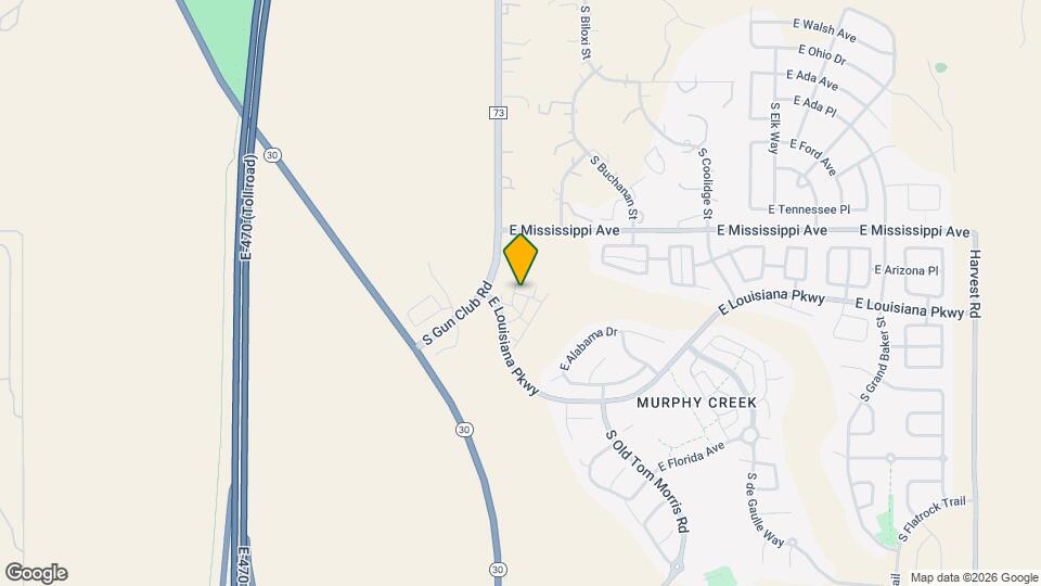 1223 S Algonquian St Map and Location Details