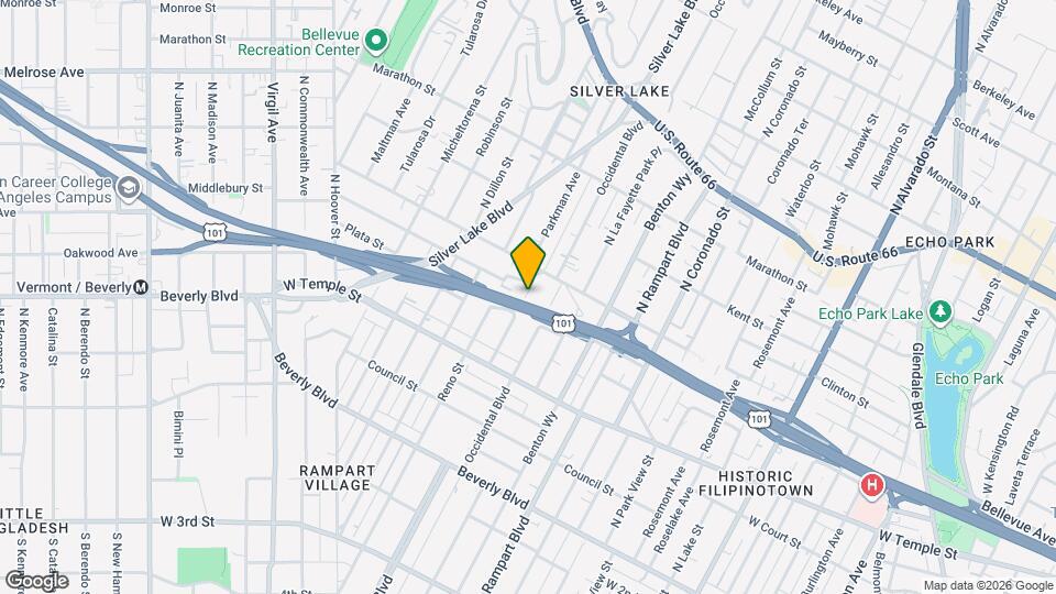 424 Parkman Ave Map and Location Details