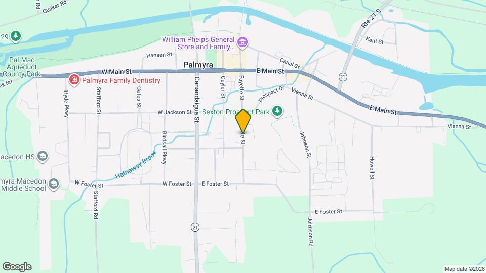 244 Fayette St Map and Location Details