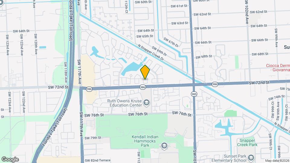 7115 SW 111th Pl Map and Location Details