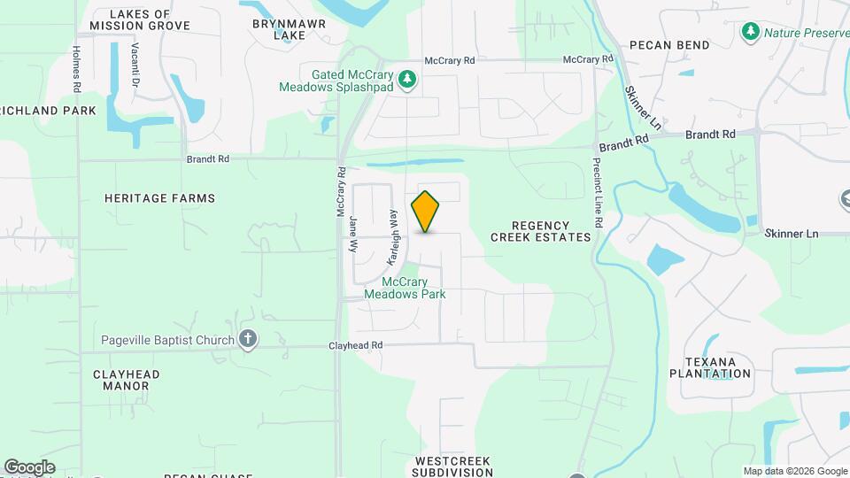 3547 Britton Burrow Way Map and Location Details