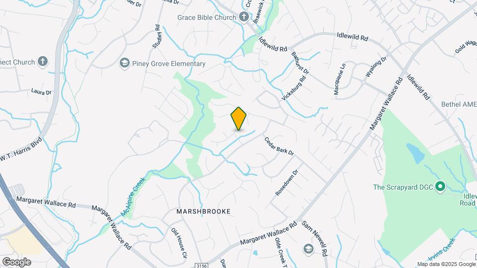 8817 Elkins Park Dr Map and Location Details