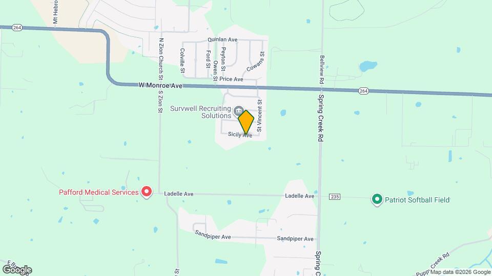 1919 Sicily Ave Map and Location Details