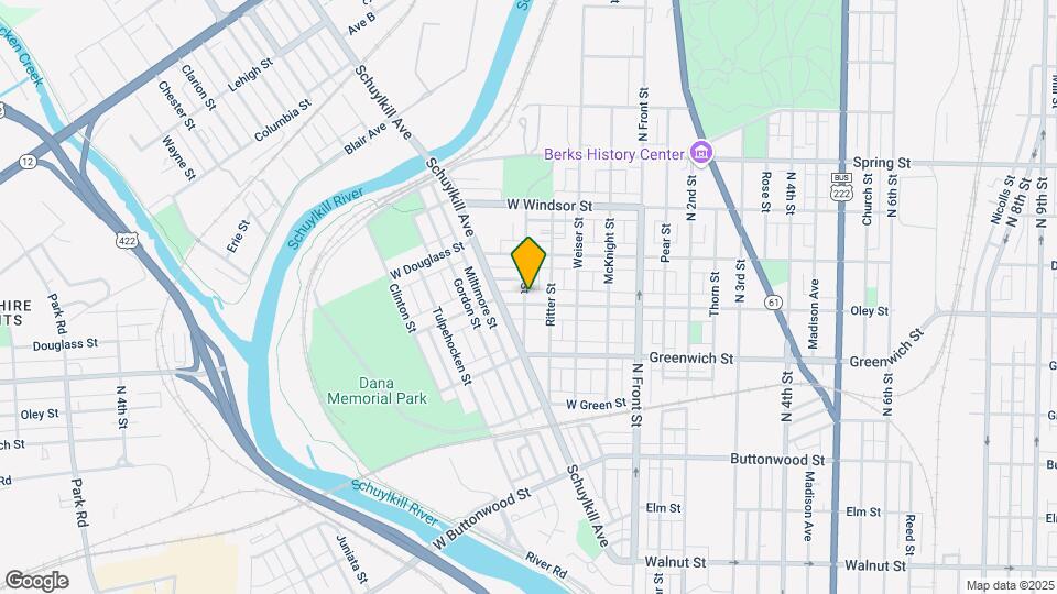 701 Lincoln St Mapa y Detalles de la Ubicación