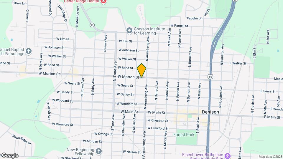 814 W Morton St Map and Location Details