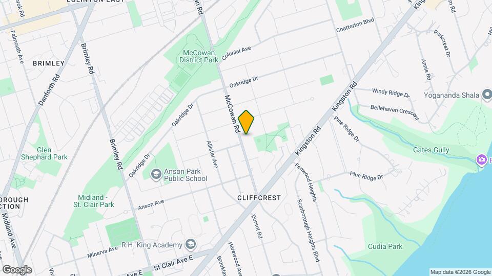 47 McCowan Rd Map and Location Details