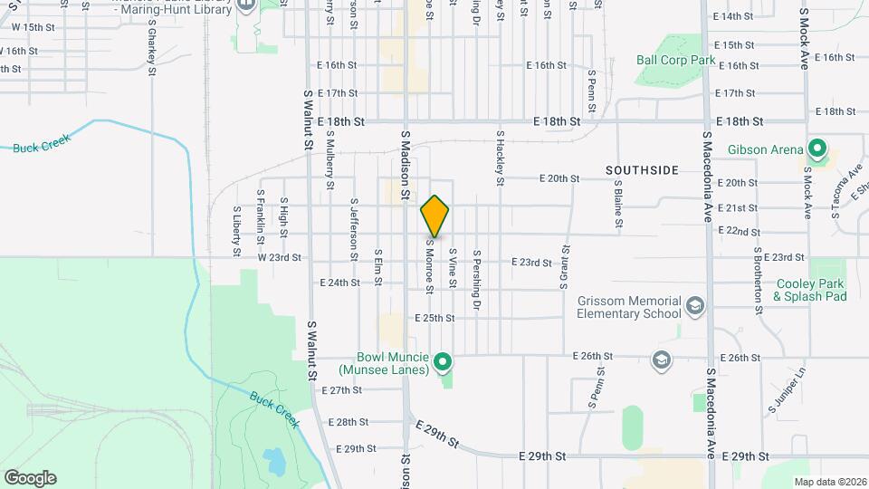 2908 S Monroe St Map and Location Details