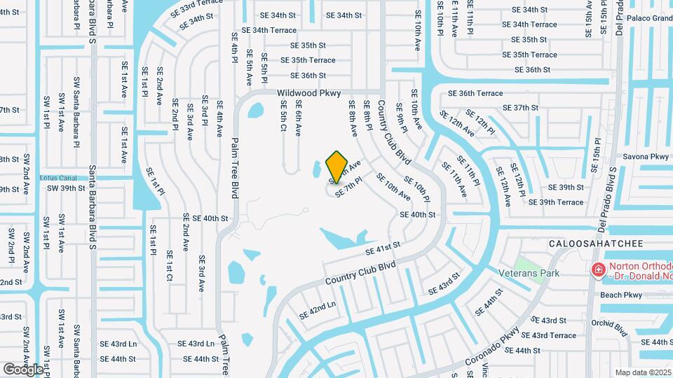 3859 SE 7th Pl Map and Location Details