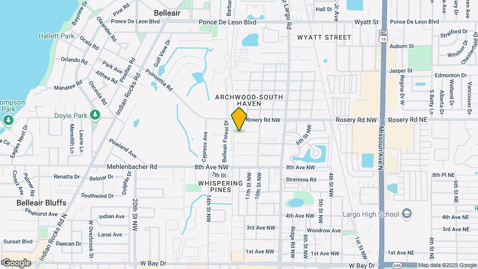 Largo 4 Unit Apartment Map and Location Details