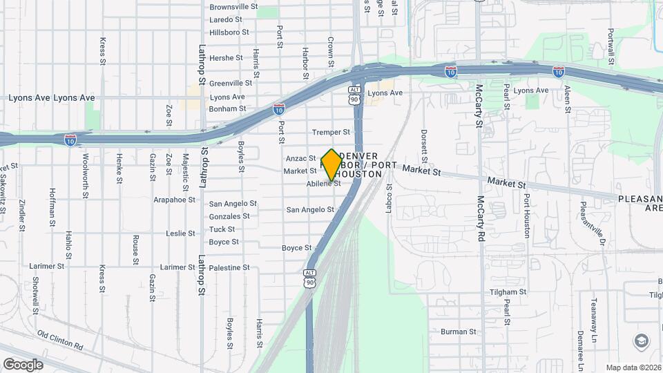 7436 Abilene St Map and Location Details