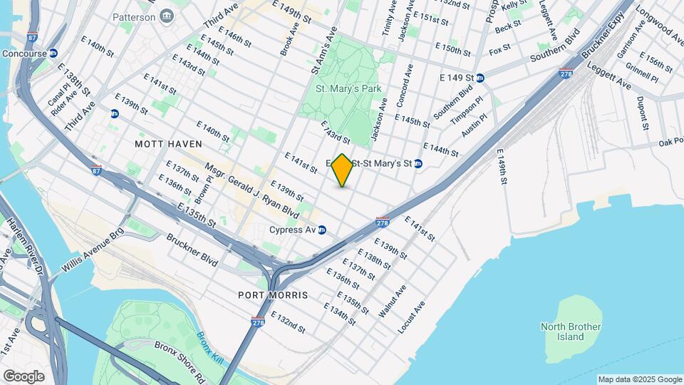 700 E 141st St Map and Location Details