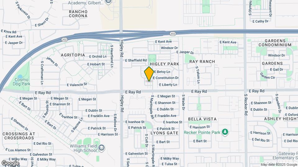 3384 E Liberty Ln Mapa y Detalles de la Ubicación