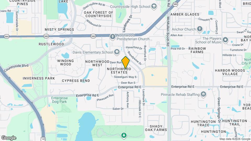 2562 Redwood Way Map and Location Details