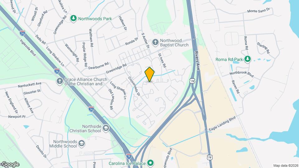 North Cove Apartments Mapa y Detalles de la Ubicación