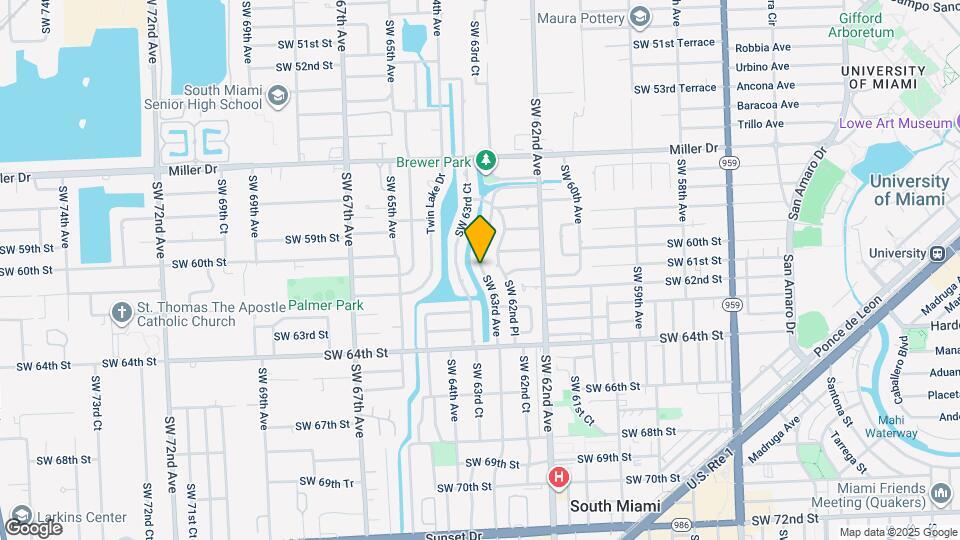 6090 SW 63rd Ave Map and Location Details