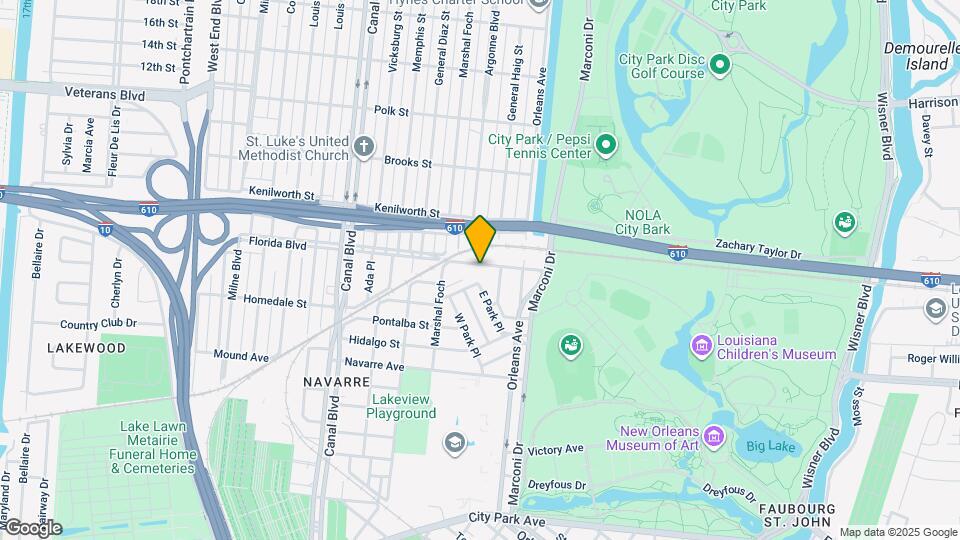 940 Florida Blvd Map and Location Details