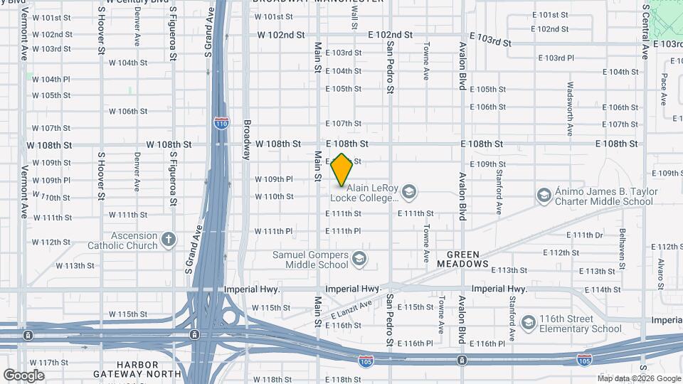 139 E 110th St Map and Location Details