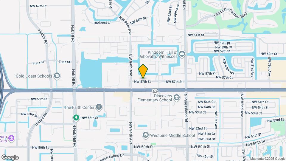 9281 NW 57th St Map and Location Details