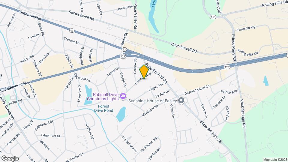 304 Lavonne Ave Map and Location Details