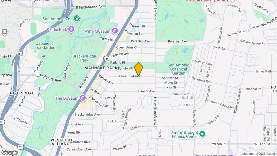 262 Claremont Ave Map and Location Details