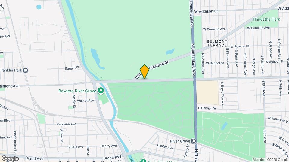 8031 W Belmont Ave Mapa y Detalles de la Ubicación