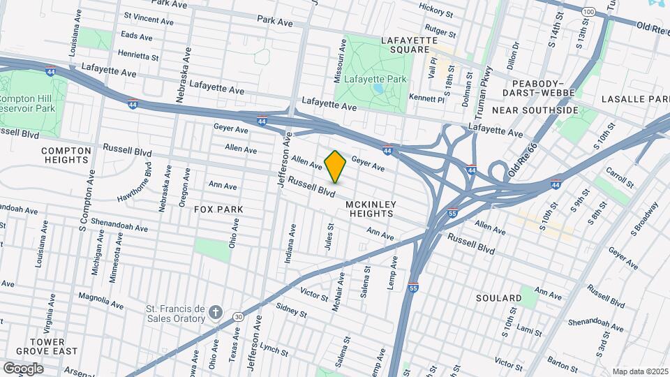2137 Russell Blvd Map and Location Details