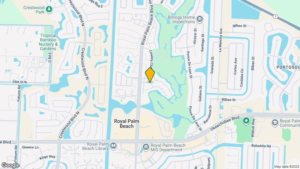 202 Palm Beach Trace Dr Map and Location Details