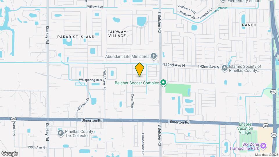 3677 140th Ave, Unit A Mapa y Detalles de la Ubicación