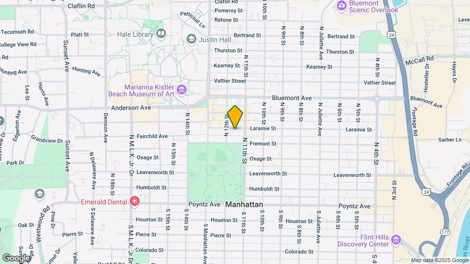 1119 Laramie Map and Location Details