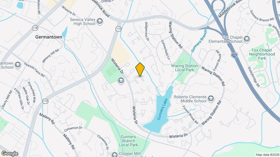 19136 Willow Spring Dr Map and Location Details