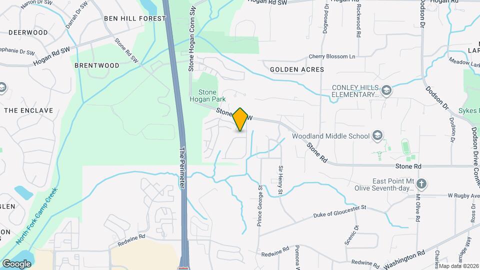 3123 Meadowstone Ln SW Map and Location Details