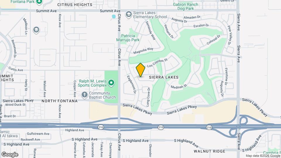 6163 S Hills Way Map and Location Details