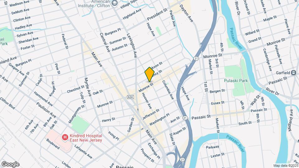270 Monroe St Map and Location Details