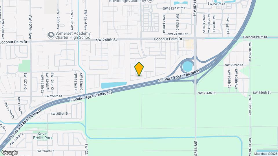 11711 SW 254th St Map and Location Details
