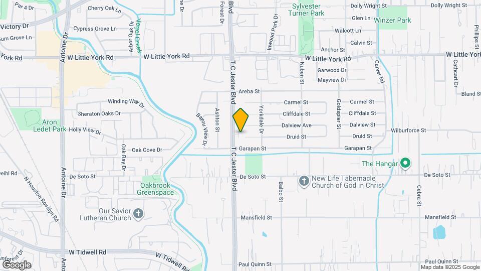 6480 T C Jester Blvd Map and Location Details