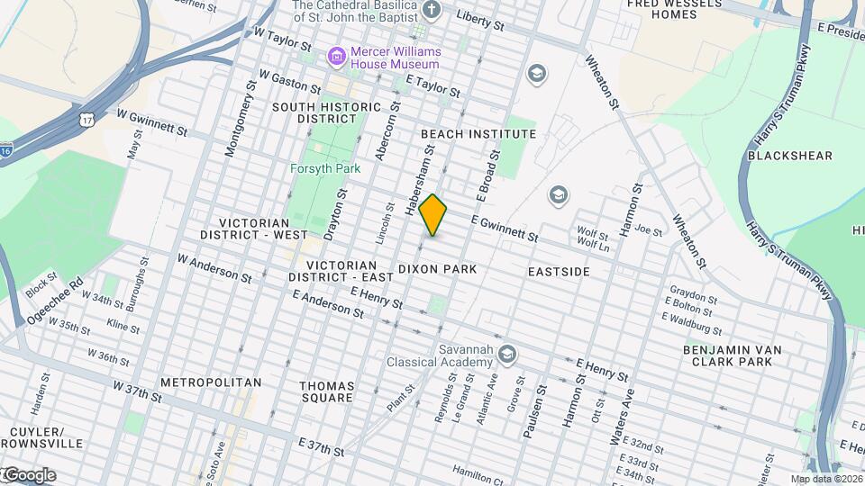 512 E Waldburg St, Unit Unit A Map and Location Details