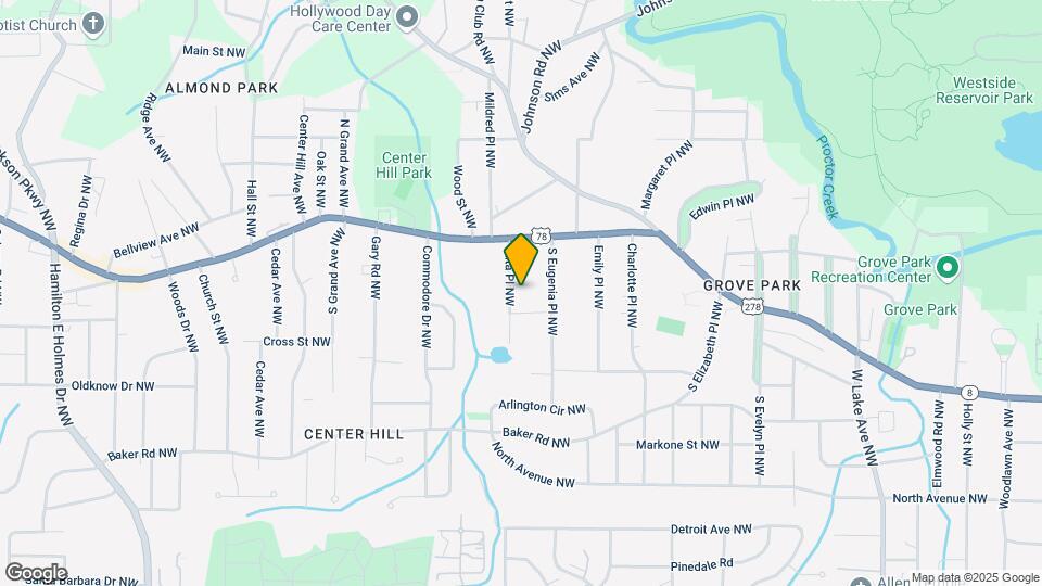 725 Alta Pl NW Map and Location Details